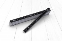 Zollstock 2m holz schwarz weiß Zollstock 2m holz schwarz weiß