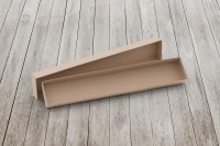 Geschenkverpackung für 2m Zollstock hellbraun Geschenkverpackung für 2m Zollstock hellbraun