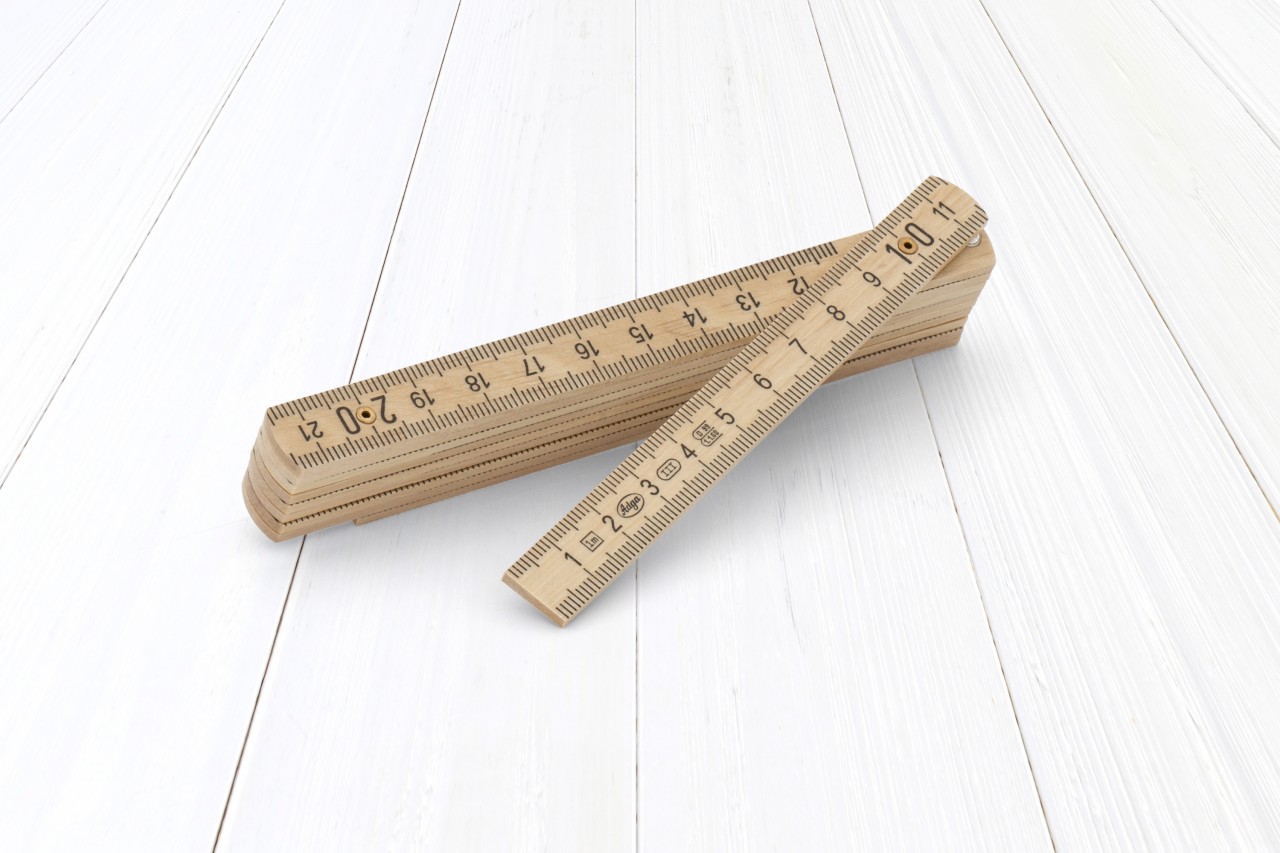 ADGA 250 Plus Natur Meterstab/Zollstock Mit Logo Bedrucken
