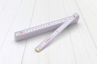 Zollstock Fritz Hausmarke - Zollstock 2m Holz Weiß Zollstock Fritz Hausmarke - Zollstock 2m Holz Weiß