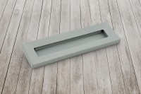 Geschenkverpackung für 2m Zollstock grau Geschenkverpackung für 2m Zollstock grau